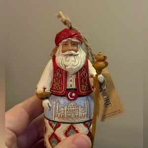 2024 Enesco Jim Shore Heartwood Creek Santa Claus Turkey Türkiye Tree Ornament